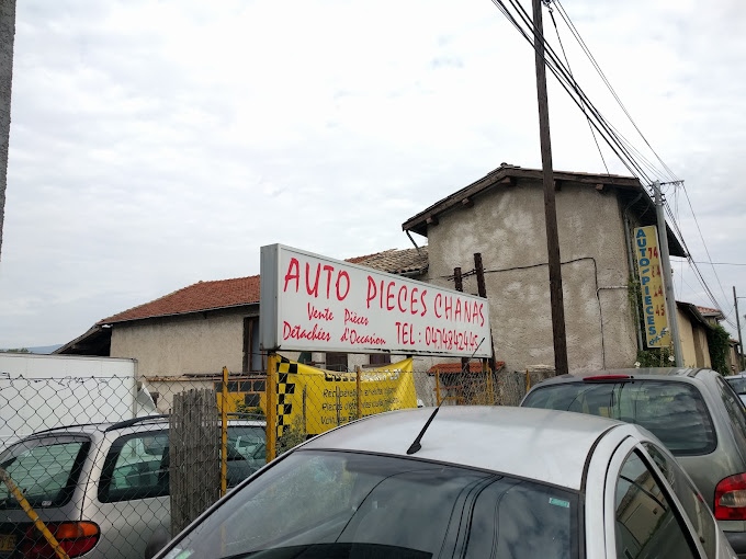 Aperçu des activités de la casse automobile AUTO PIECES CHANAS située à CHANAS (38150)